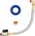 Extended Tank Drain Assembly Kit With 10 Inch Braided Steel Hose 1/4 New. Price: $26.99.