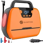 Sunpow Air Compressor 12V, Car Digital Electric Pump Portable Used. Price: $44.95.