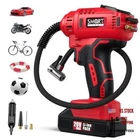 Car Tire Inflator Portable Air Compressor 20V/12V Dual-power Cordless New. Price: $85.90.
