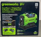 Greenworks (12V/24V) Inflator Pump With 2AH Usb Battery & Charger 3401602 New. Price: $103.99.