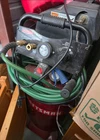 Craftsman Portable Corded Electric Tank Air Compressor Red Black Used. Price: $400.00.