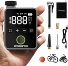 Workpro Mini Electric Bike Pump 140 Psi Portable Tire Inflate Auto Shut-off New. Price: $27.99.