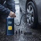 Suitu ST-9620A Wired Model Small Portable Car Air Pump Tire Inflator Open. Price: $28.40.