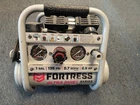 Fortress Ultra Quiet Gal Air Compressor 135PSI Used. Price: $119.99.