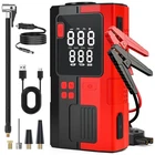 Car Battery Jump Starter With Air Compressor, 5000A Tire Inflator, 16.8V Port... New. Price: $97.01.