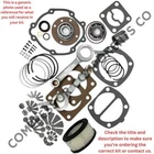 Major Overhaul Kit For Ingersoll Rand Model 242 Type 30 With Aluminum Rods New. Price: $265.20.