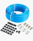 Vevor Air Compressor Line Kit 3/4'' X 100FT Hdpe/aluminum Piping System New. Price: $129.99.