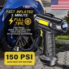 Cordless Digital Car Tire Inflator Usb Rechargeable Air Compressor Pump Lcd New. Price: $19.99.