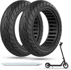 10X2.125 Scooter Tire, Inch Solid Rubber Tires Tubeless Front Or Black New. Price: $50.92.