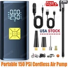 150 Psi Air Compressor Tire Inflator Fits Car Moto Bike Ball Pump Cordless New. Price: $21.98.