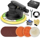 6 Inches Air Random Orbital Sander, Pneumatic Palm Car Sanders For Wood Polisher New. Price: $63.95.