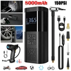 150PSI Air Compressor Inflator Car Moto Bike Tires Pump Wireless 12V New. Price: $19.99.