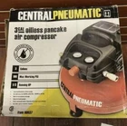 Central Pneumatic Air Compressor 100-PSI / 3-GALLON Model #60737 Open. Price: $109.99.