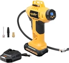 Cordless Tire Inflator Air Compressor Compatible With Dewalt 20V Max Battery, 16 New. Price: $46.92.