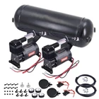 Cnraqr 3 Gallon Tank+air Compressor, New. Price: $272.59.
