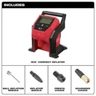 Milwaukee 2475-20 M12 12V Cordless Compact Inflator, -120 Psi (tool Only) New. Price: $105.00.