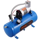 Vevor 12V Air Compressor 1.6 Gallon Tank Train Horn 120 Psi Working New. Price: $122.38.