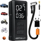 Tire Inflator Portable Air Compressor - 5200MAH 150PSI Quickly Inflate New. Price: $41.99.