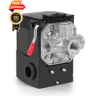 Rshexji Air Compressor Pressure Switch FB10-4H, Port 1/4" Npt, 95-120 Psi... New. Price: $17.99.