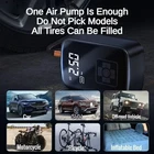 Eafc Car Inflator Portable Air Compressor Wireless/wired With Led New. Price: $40.00.