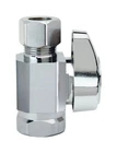 Brasscraft G2R10X Cd Chrome Turn Straight Valve 3/8 I.d. O.d. In. New. Price: $11.15.