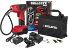 Bullseye Pro Max Deluxe Tire Inflator Portable Air Compressor, Pump New. Price: $86.35.