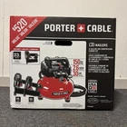 Porter-cable Gal. Electric Air Compressor Piece Nailer 16 + 18 23 Gauge New. Price: $264.95.