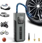 Tire Inflator Portable Air Compressor, 1 Min Fast Inflation Cordless Bike Pump New. Price: $39.70.