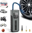 Tire Inflator Portable Air Compressor, 1 Min Fast Inflation Cordless Bike Pump New. Price: $39.70.