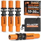 All-top Adjustable Auto-stop Tire Deflator Valve Kit (10-30PSI) 4 Pcs Orange New. Price: $67.54.
