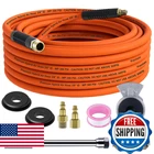 Truck Tire Inflator Kit, 3/8" X 50 Ft Hybrid Air Hose With 1/2" Universal Gladha New. Price: $58.28.