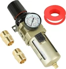Hromee 1/2 Inch Compressed Filter Regulator Combo, Air Npt, Gold New. Price: $50.14.
