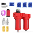 Meanlin 1/4" Npt Aluminium Air Drying System, Coalescing Filter, Desiccant Dr... New. Price: $108.25.