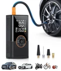 Kuxisa Tire Inflator Portable Air Compressor, 3X Faster Black New. Price: $61.55.
