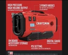 Craftsman V20* Cordless Inflator (bare Tool) Open. Price: $75.00.