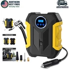 Compact Digital Air Compressor With 3M Hose & Bright Led - Car Outdoor Use New. Price: $47.99.