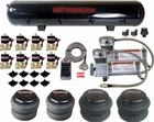 Airmaxxx Pewter 400 Compressors 2500 2600 Bags 1/2" Valves Clear 7-SWITCH Kit New. Price: $829.99.