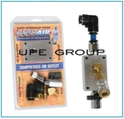 Rapidair Compressed Tubing Piping 1/2" Outlet Connector Kit 90100 New. Price: $41.75.