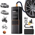 Cordless Tire Inflator 6000MAH, Portable Air Compressor With Digital Black New. Price: $32.57.