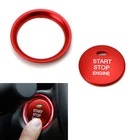Red Aluminum Keyless Engine Push Start Button W/ Decoration Ring For Mazda 3 6 New. Price: $14.39.