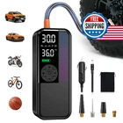 Weoluli Tire Inflator Portable Air Compressor 150 Psi Cordless Pump Dual New. Price: $65.97.