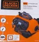 Black + Decker BDINF20C Cordless Multi-purpose Inflator New. Price: $85.00.