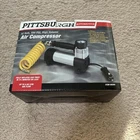 Compact Air Compressor, 12 Volt 100 Psi - Pittsburgh With Flex Hose 69284 Used. Price: $70.00.