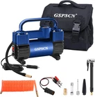 Blue Heavy Duty Tire Inflator 150PSI 12V Metal Air Pump W/bag & Adapter New. Price: $89.99.