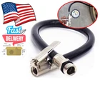 Car Air Rubber Hose With Lock-on Clip Chuck, Self-locking Tire Inflator, 1/2 Inc New. Price: $10.93.