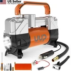 Uup Tire Inflator Air Compressor, 150PSI 12V Dc Double Small, Orange New. Price: $90.66.