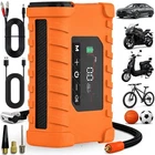 Tire Inflator Portable Air Compressor - Cordless For Car, New. Price: $55.36.