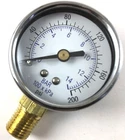 GA0250200GC Rolair Gauge 0-200 Psi With 1/4 Inch Male Thread & 2'' Face New. Price: $12.41.