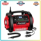 Avid Power Tire Inflator Portable Air Compressor, 12V Dc / 110V Ac Car Pump New. Price: $101.49.