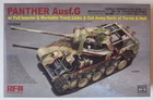 1/35 Panther Ausf.g W/ Interior & Cutaway Hull Ryefield Model #5019 Sealed Misb New. Price: $88.99.